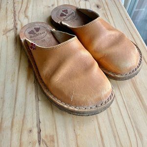 Duckfeet Blavand - Tan Light Brown Slip on Mule Clog 39